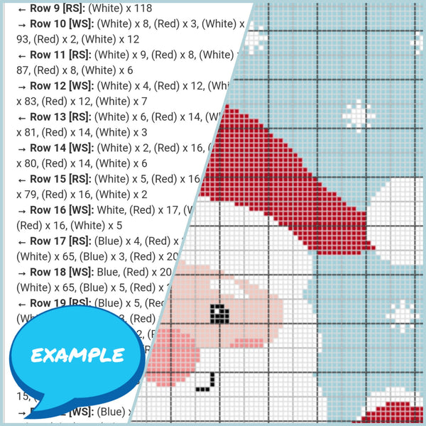 C2C Crochet Santa Claus Pattern - Crochet Christmas Pattern