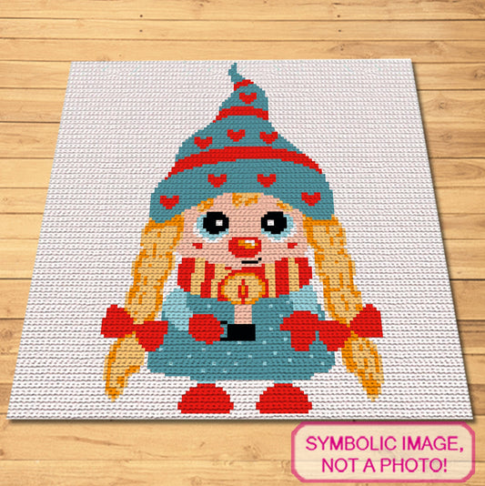 Tapestry crochet Blanket Pattern with Written Instructions. Click to learn more!