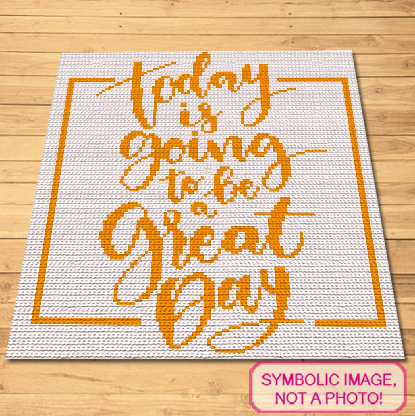 A Great Day - Tapestry Crochet Blanket Pattern, Crochet Pillow Pattern
