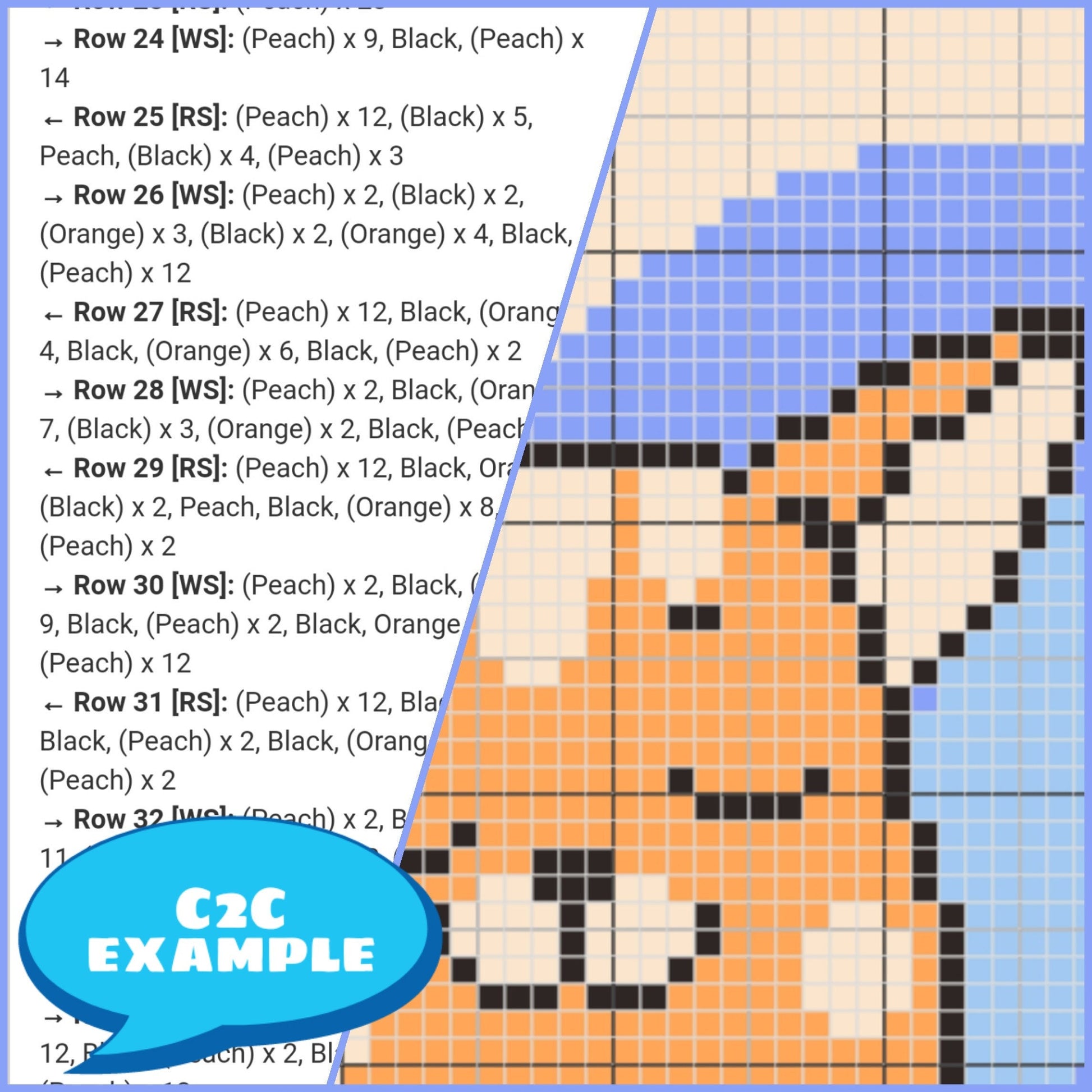 Crochet kitten Pattern.