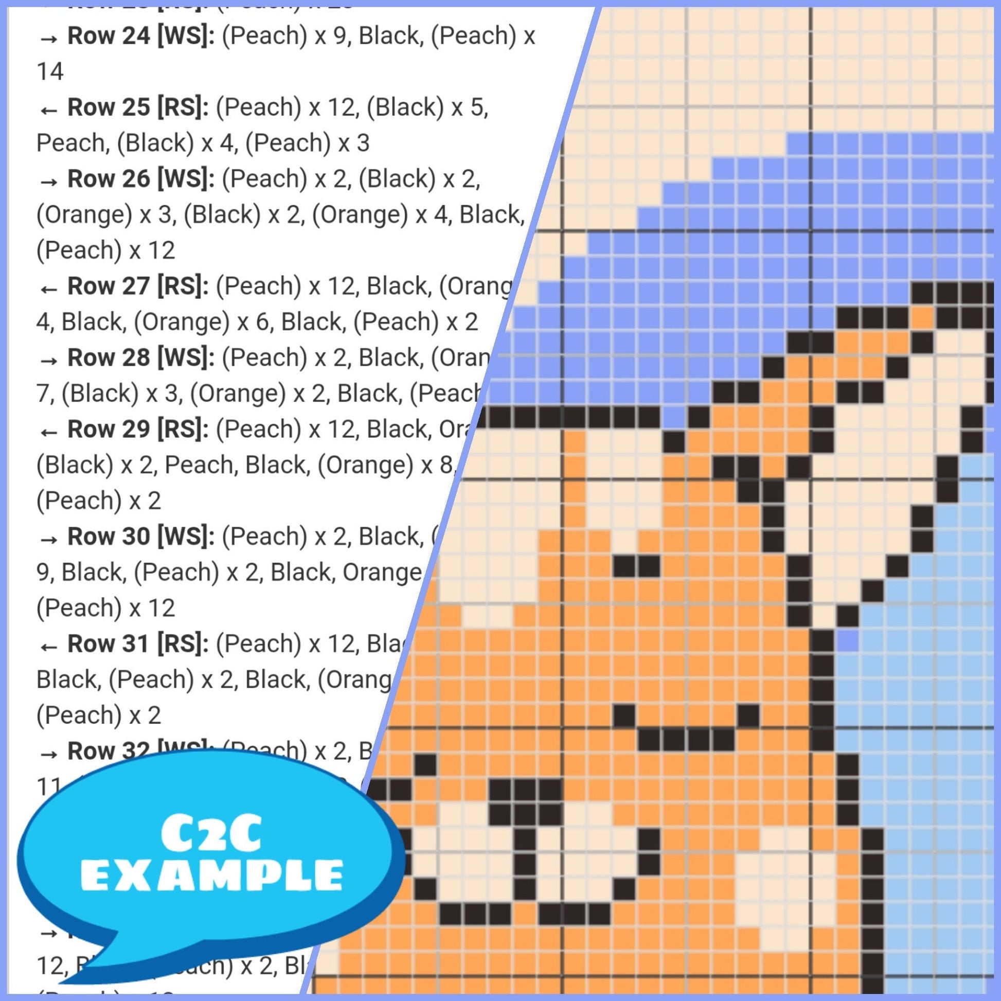 Crochet kitten Pattern.