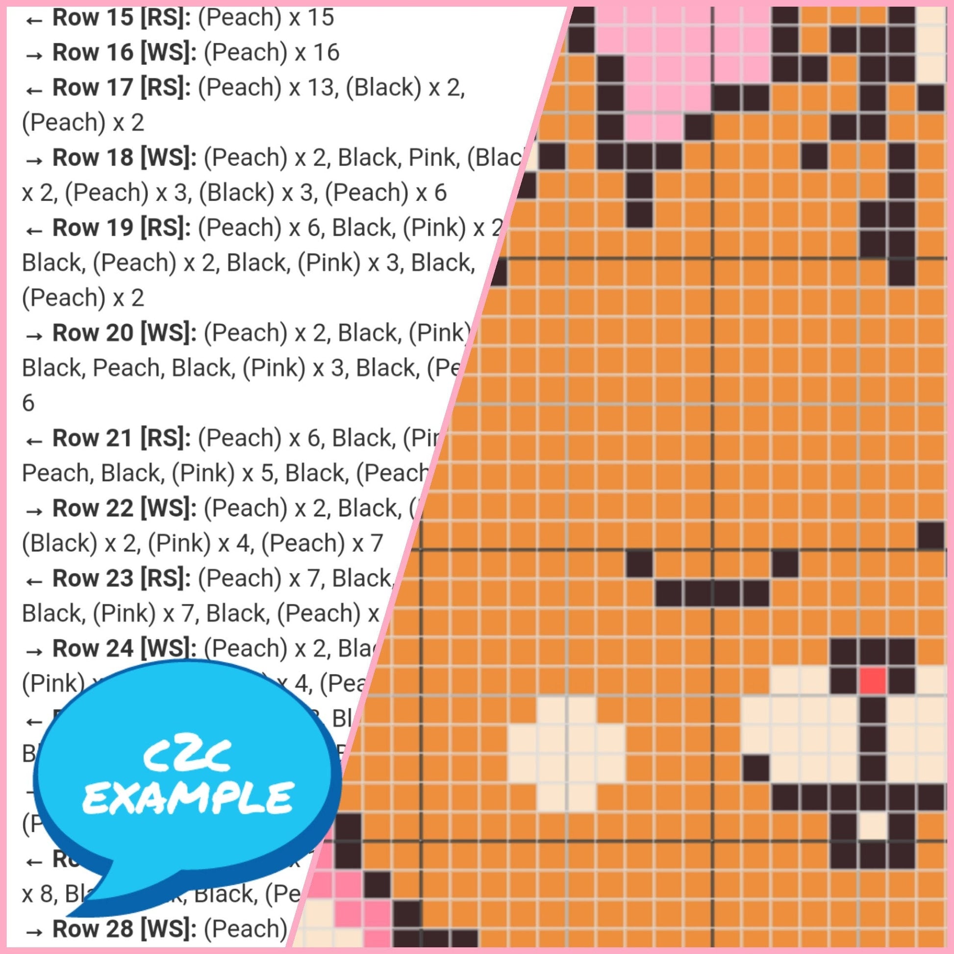 Crochet Rabbit Pattern.