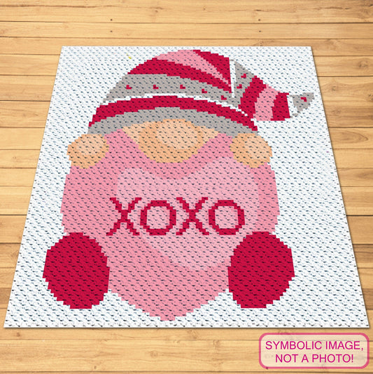 C2C Gnome Blanket Pattern with Written Instructions. Click to learn more!