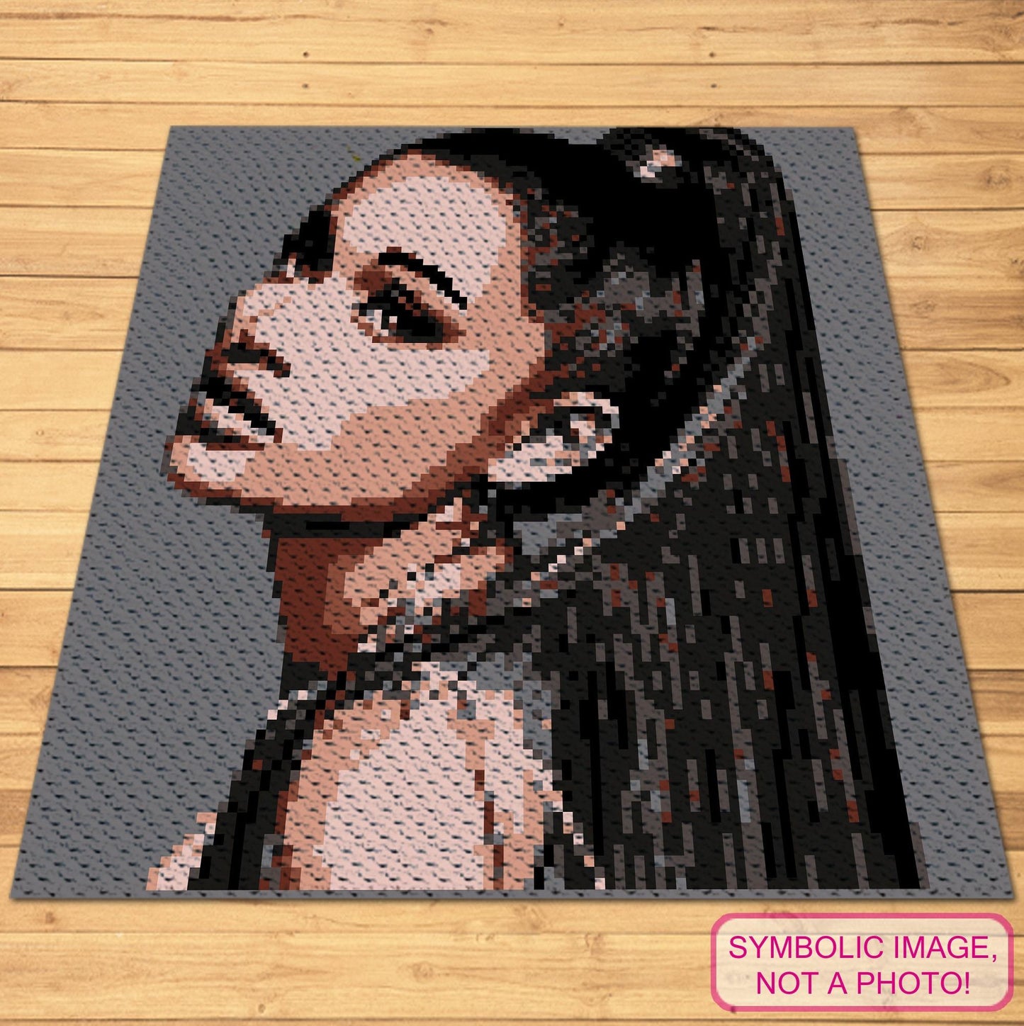 Crochet Celebrity Ariana Grande - C2C Afghan Pattern
