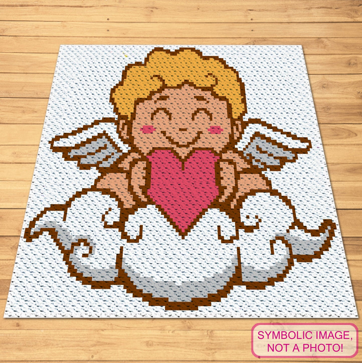 C2C Wedding Pattern with Written Instructions. Click for more!