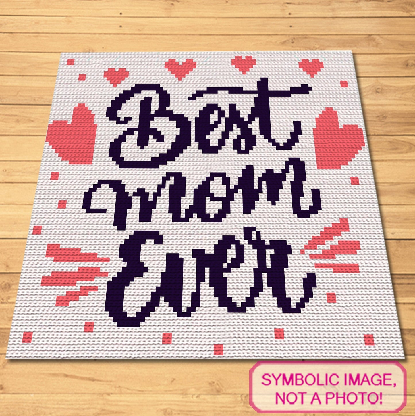Crochet Mom - Tapestry Crochet Blanket, Crochet Pillow Pattern