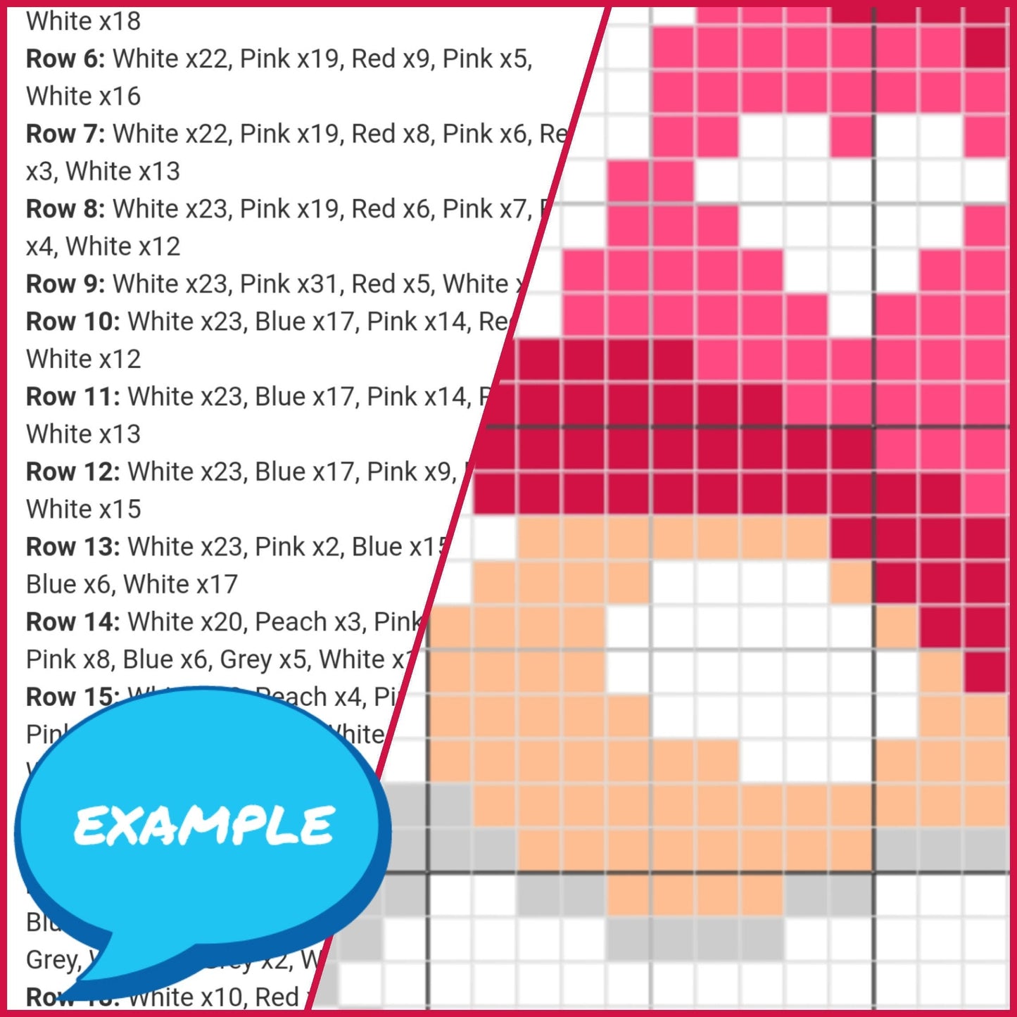 Crochet Gnome Pattern  - Valentines Crochet Pattern with Written Instructions. Click to learn more!