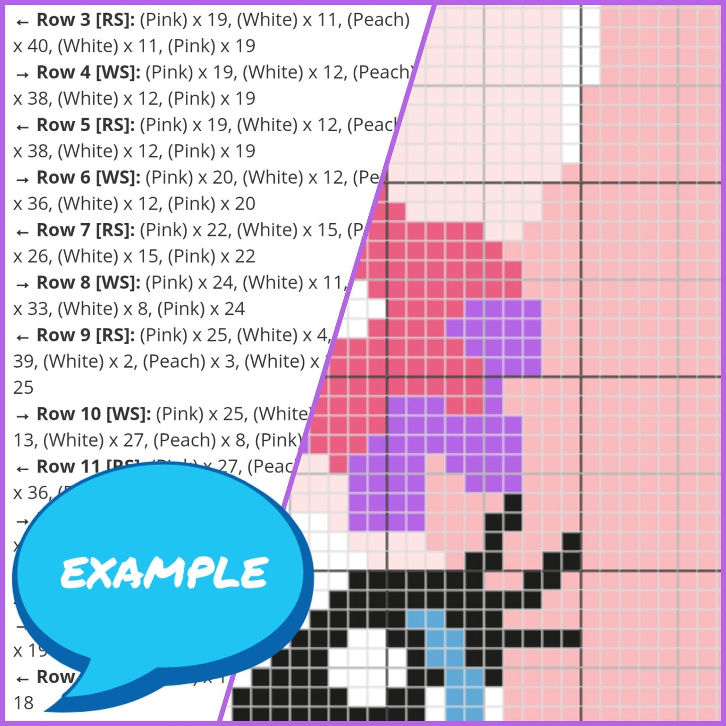 Crochet Bunny Pattern - Crochet BUNDLE: C2C Graphgan Pattern, Easter Crochet Pillow Pattern