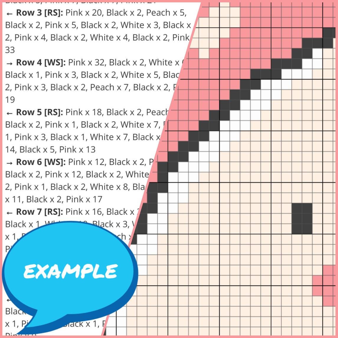 Crochet Baby Elephant (Pink)-Crochet BUNDLE: C2C Elephant Blanket Pattern and Crochet Pillow Pattern