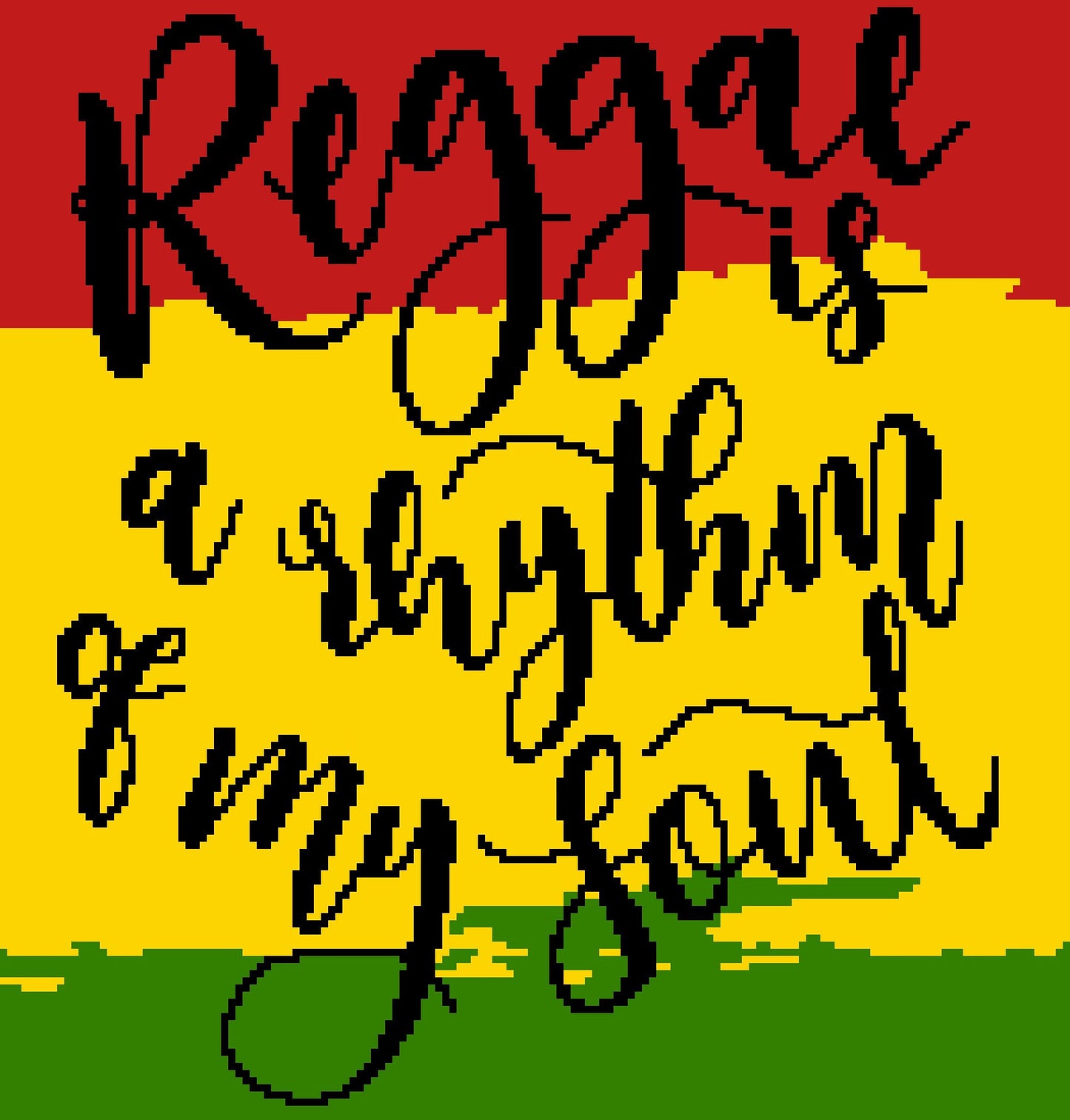 Summer Crochet Pattern - Crochet Rasta - Tapestry Crochet Blanket and Crochet Pillow Pattern