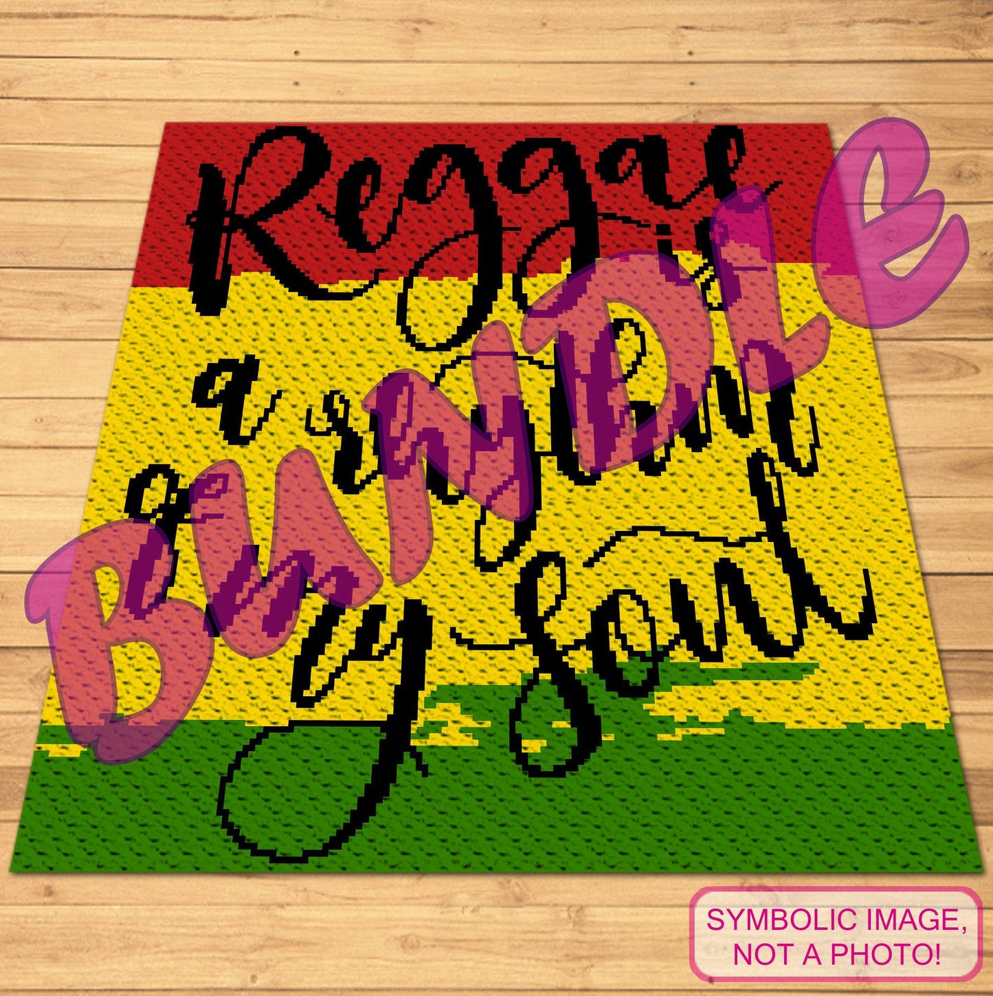 Crochet Rasta - Summer Crochet BUNDLE: C2C Crochet Blanket Pattern and Tapestry Crochet Pillow Pattern