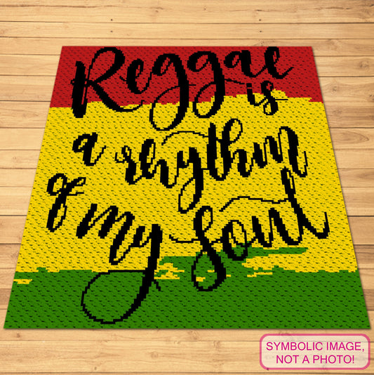 Crochet Rasta - Summer Crochet Pattern - C2C Crochet Blanket Pattern