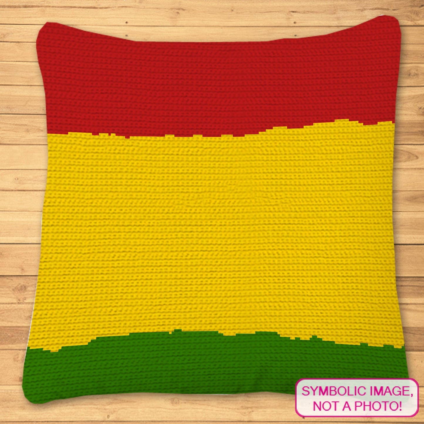 Summer Crochet Pattern - Crochet Rasta - Tapestry Crochet Blanket and Crochet Pillow Pattern