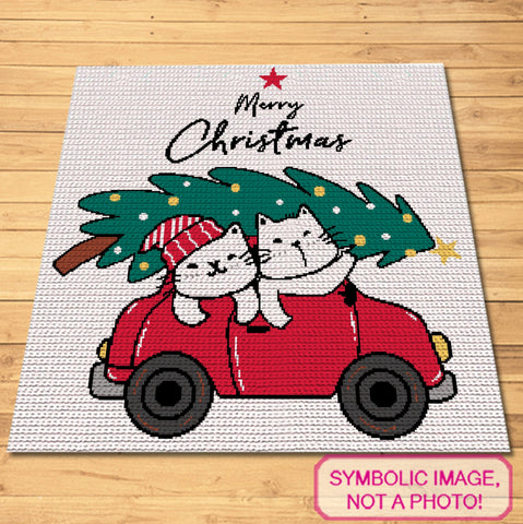 Get your Crochet Hooks ready for some Christmas cat-itude! My Cute Christmas Crochet Cat Blanket Patterns are packed with delightful feline mischief and holiday cheer. These patterns will have you smiling from ear to ear as you create a cozy blanket that captures the magic of the season. Click to learn more!