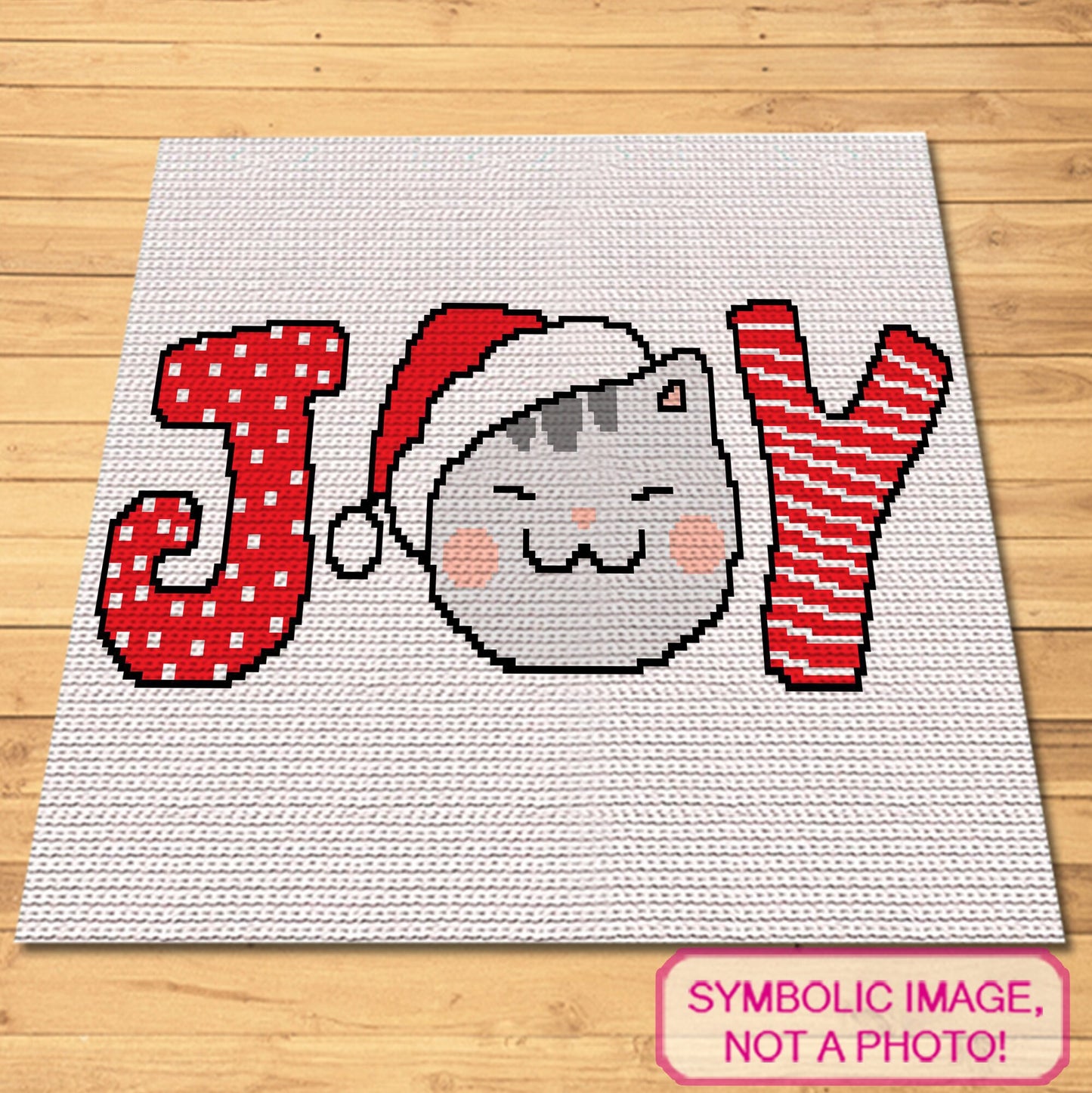 Santa Paws is coming to town! Spread joy and holiday magic with our Cute Christmas Crochet Cat Blanket and Pillow Patterns. These delightful designs showcase a happy cat in a Santa hat, making your holiday season extra merry and bright. It's time to crochet up some festive feline fun! Click to learn more!