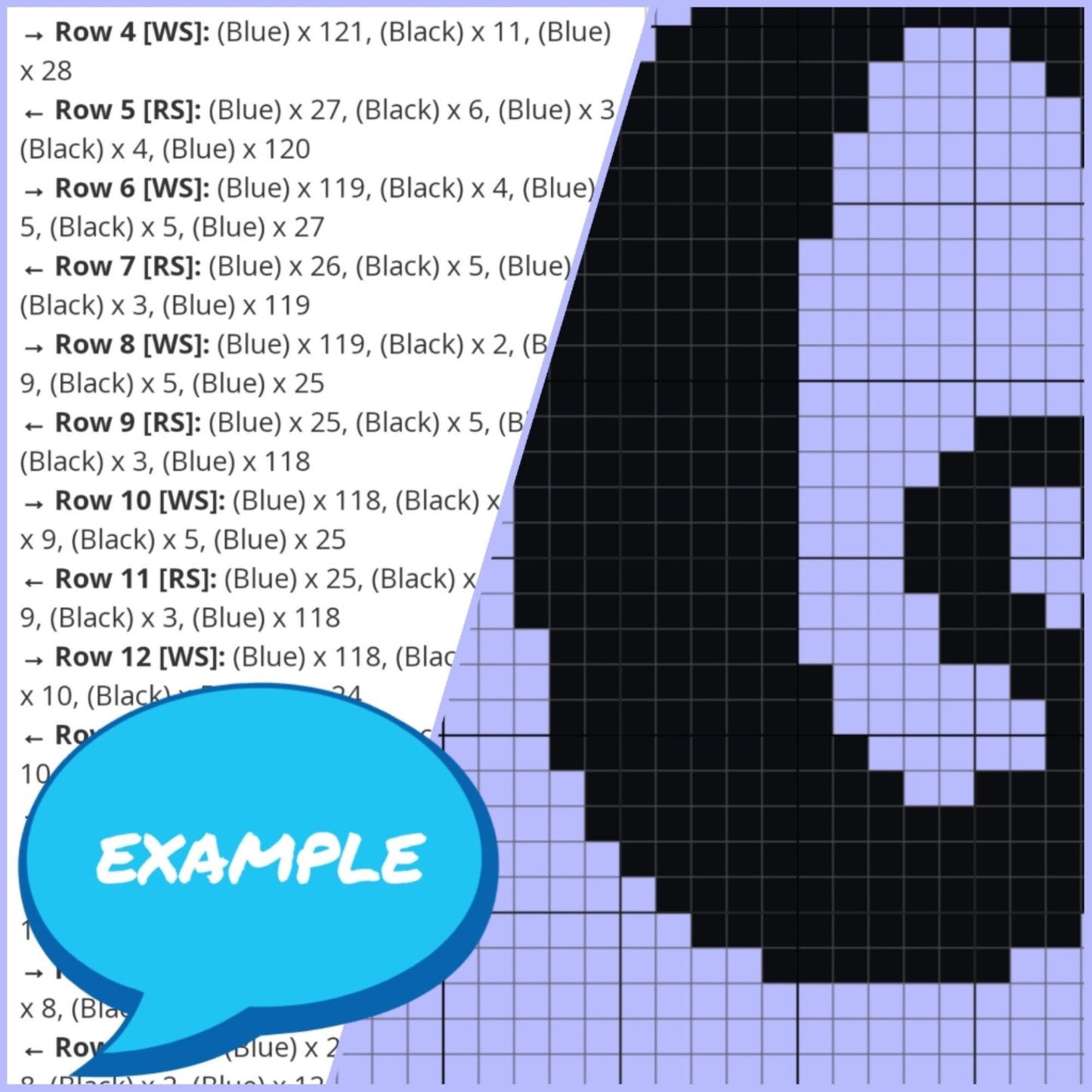 Count your Blessings - Tapestry Crochet Blanket Pattern, Crochet Quote Pattern