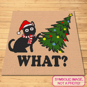Looking to add a touch of mischievousness to your Christmas decor? Add a dash of naughtiness to your holiday season with our Naughty Christmas Cat Blanket Pattern. This pattern features a naughty cat indulging in holiday shenanigans, bringing a unique twist to your Christmas decor. Get ready to crochet a blanket that is full of playful charm and a touch of rebelliousness!