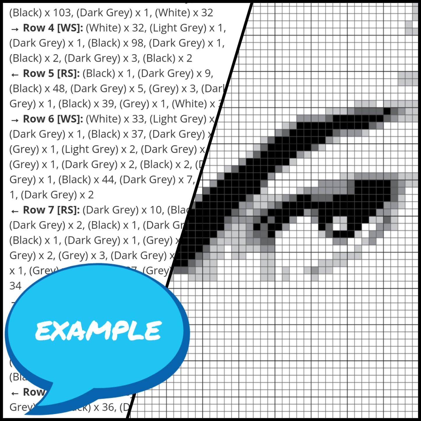Celebrity Crochet is a Graph Pattern with Written Instructions for Crochet Blanket, PDF Digital Files Click to learn more!