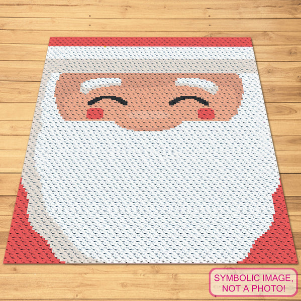 Cute Crochet Pattern - Christmas Santa Crochet Pattern