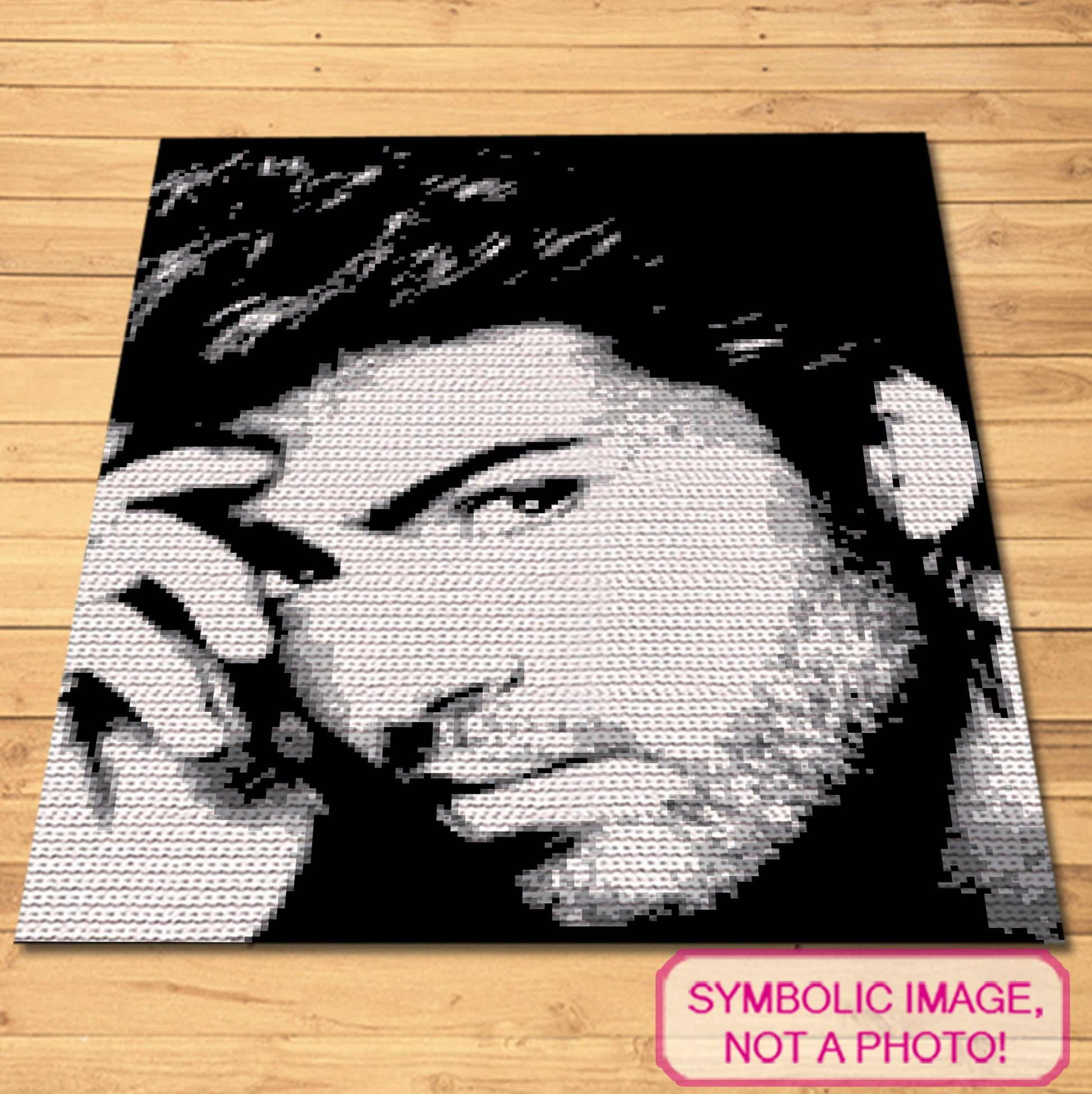 Celebrity Crochet is a Graph Pattern with Written Instructions for Crochet Blanket, PDF Digital Files Click to learn more!