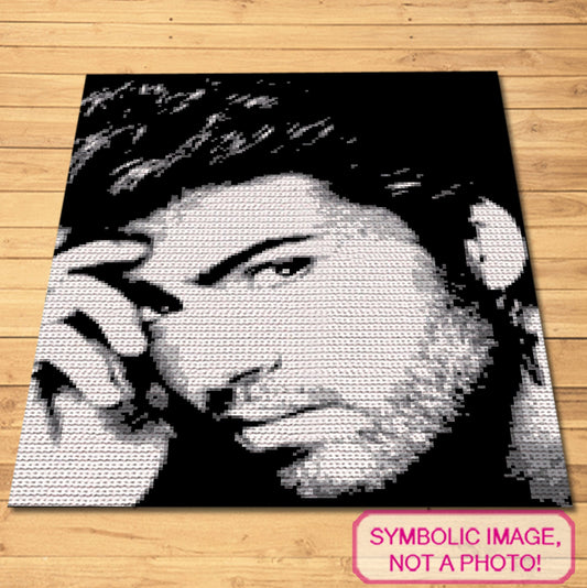 Celebrity Crochet is a Graph Pattern with Written Instructions for Crochet Blanket, PDF Digital Files Click to learn more!