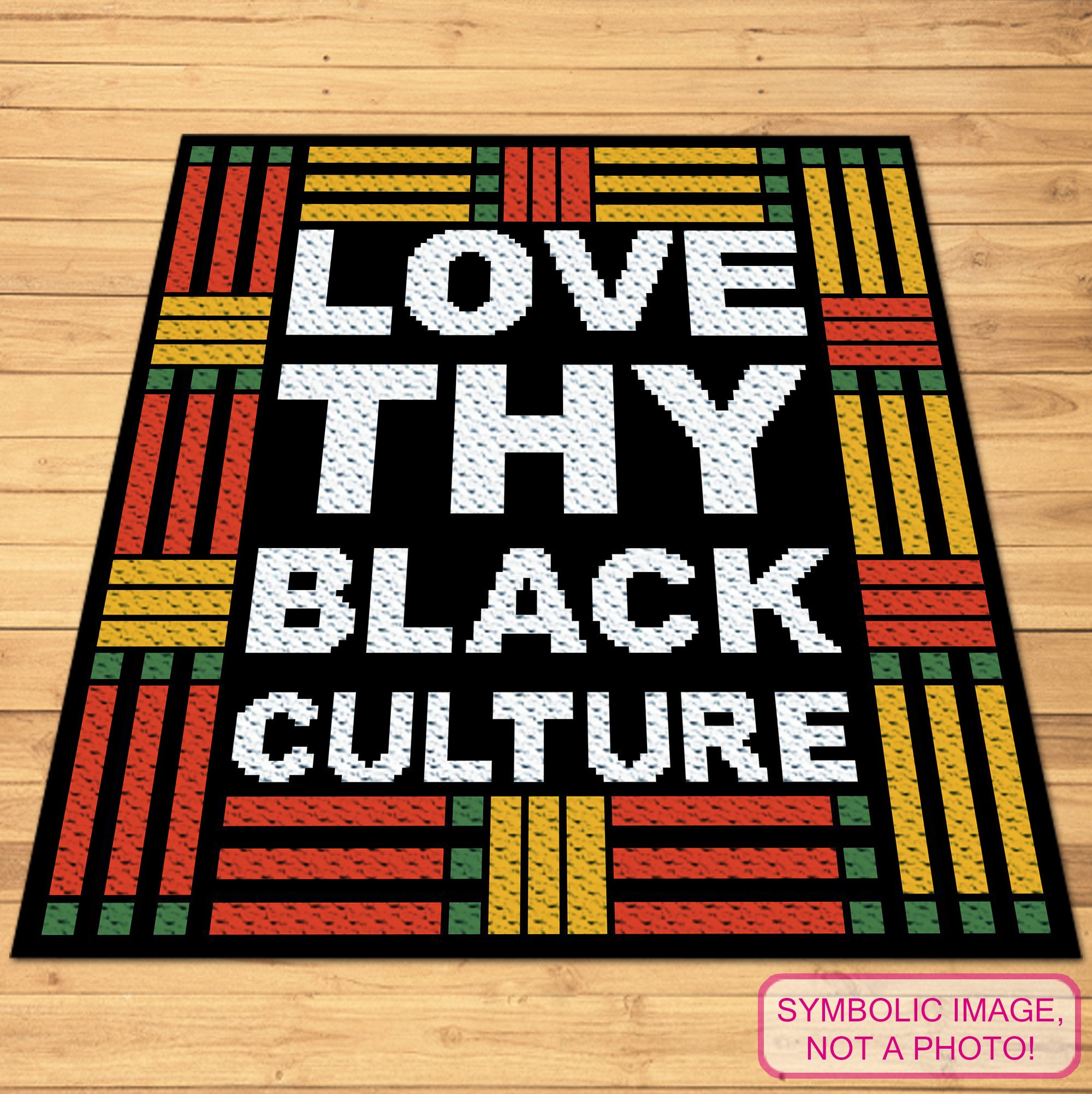 Let your crochet hooks be a conduit of love and appreciation for Black culture with my inspiring 'Love Thy Black Culture' Crochet Blanket Pattern. This design fosters understanding, empathy, and a deep connection with the richness of diversity. Bring this meaningful pattern to life and embrace unity within your home. Click to learn more!