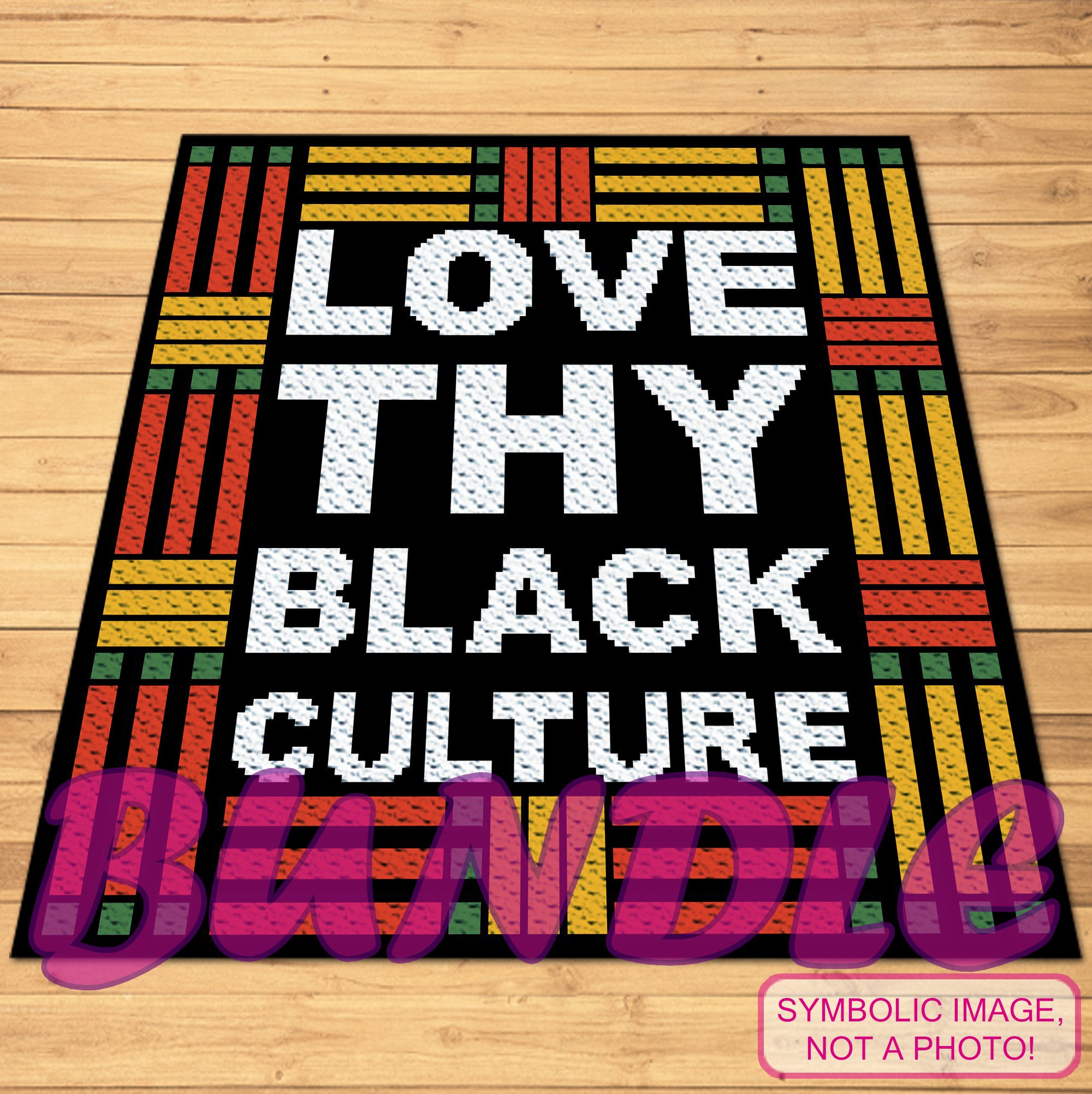 Step into the realm of inclusivity and respect with my captivating 'Love Thy Black Culture' Crochet Pattern BUNDLE. Each stitch holds the power to ignite conversations, create connections, and celebrate the beauty of diversity. Crochet a symbol of love and encourage others to do the same. Click to learn more!