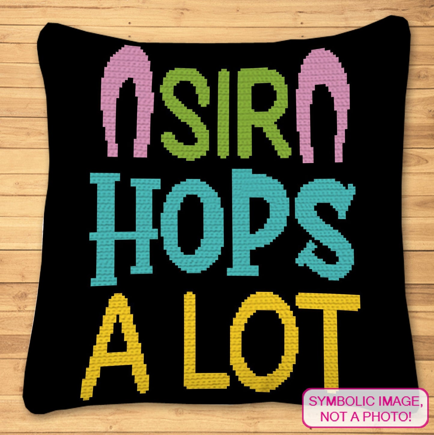 Crochet Boy Pattern - Easter Crochet Pillow Pattern, Crochet Rabbit Pattern