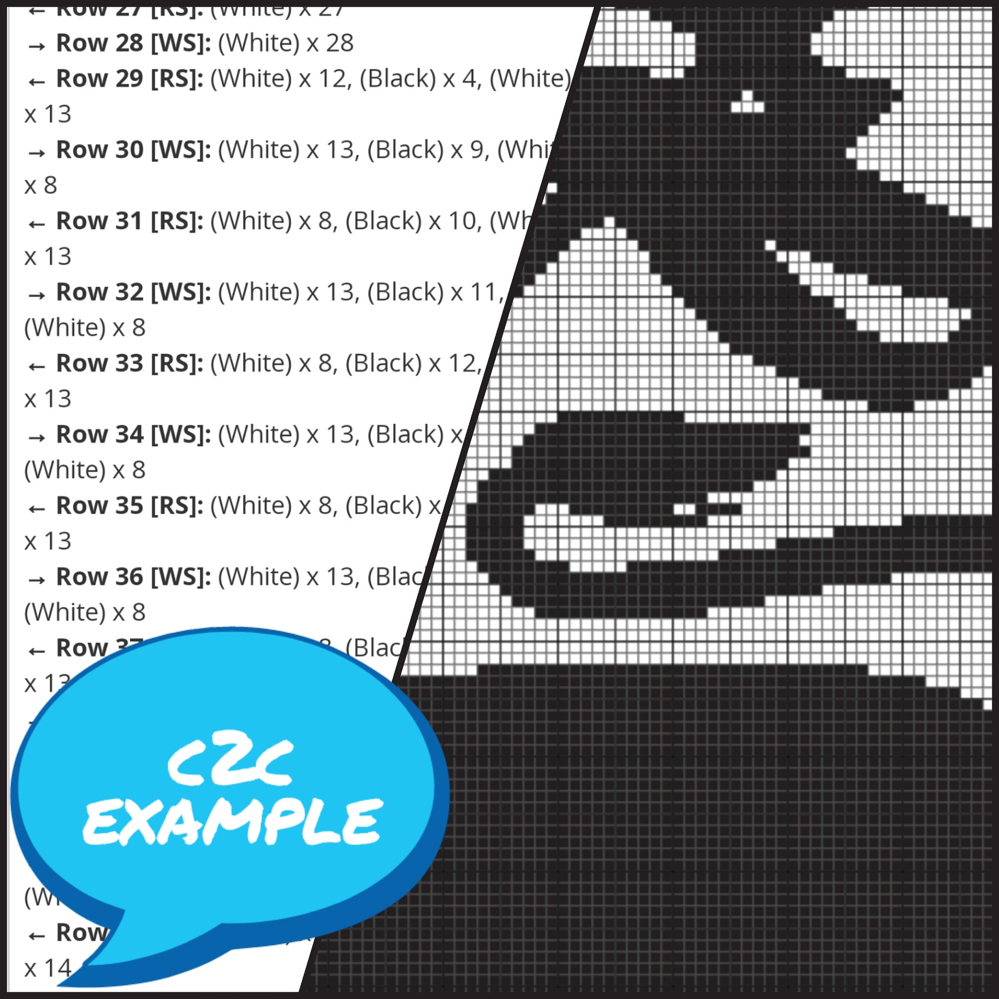 Crochet Lion is a Corner to Corner Blanket Pattern, a Graph Pattern with Written Instructions; PDF Digital Files. This is a C2C Blanket Pattern with Written Instructions. Click to learn more! 