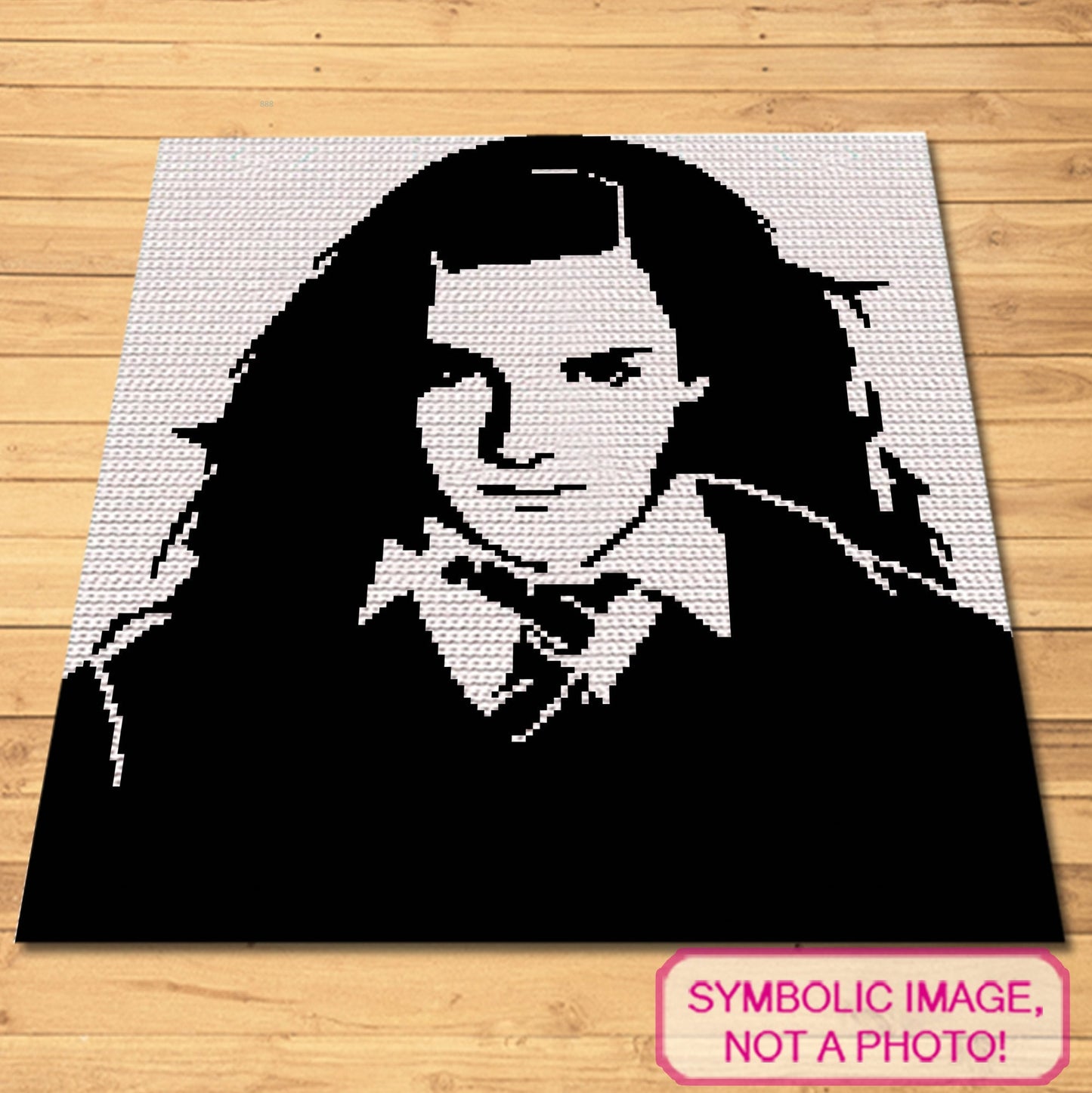 Harry Potter Patterns - Crochet Celebrity Emma Watson, is a Crochet BUNDLE, a Graph Pattern with Written Instructions for a C2C Crochet Blanket Pattern, and a Tapestry Crochet Pillow; PDF Digital Files. Click to learn more!
