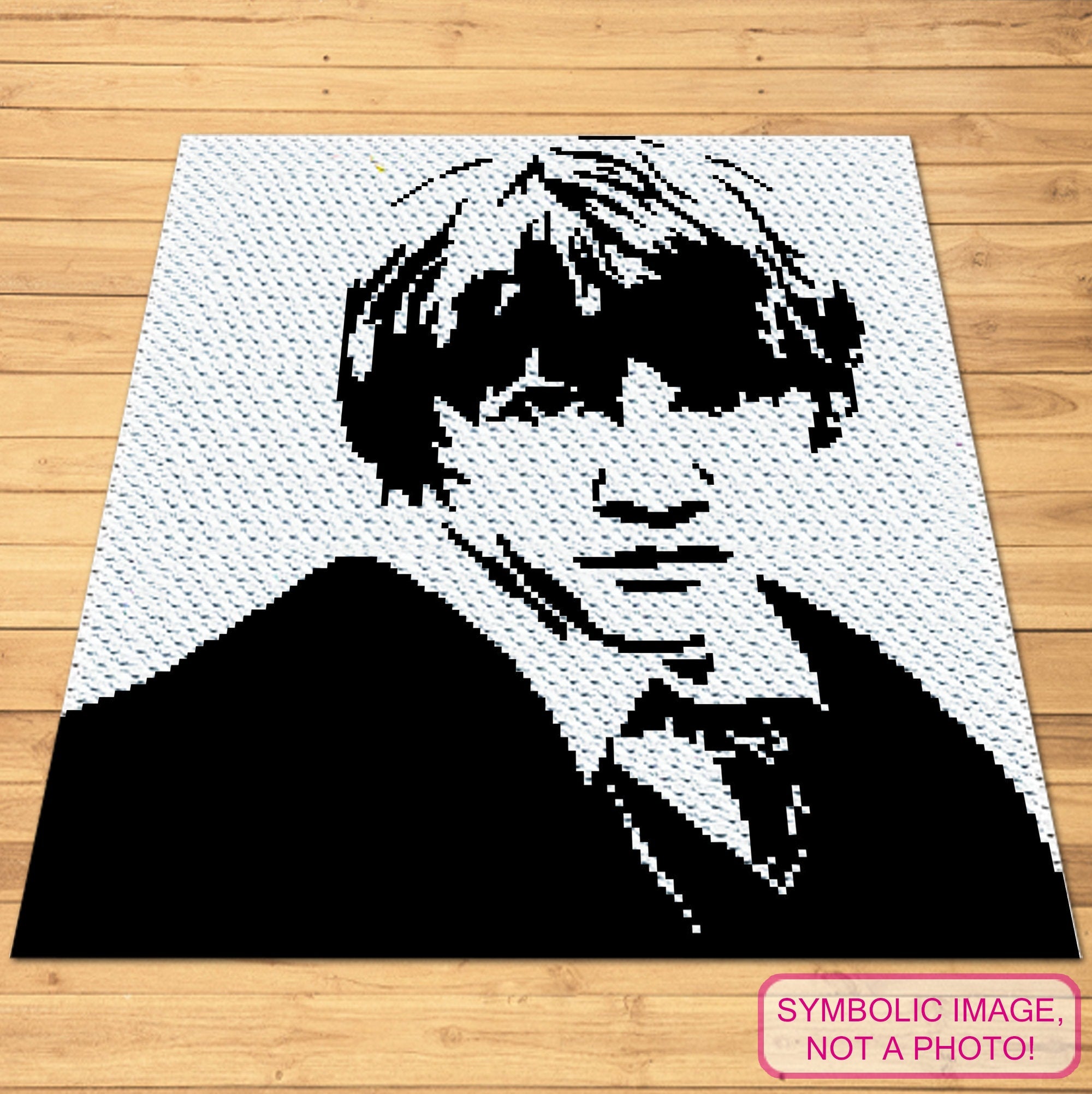 Harry Potter Patterns - Ron Weasly - Crochet Celebrity Rupert Grint is a Graph Pattern with Written Instructions for a Corner to Corner Crochet Blanket Pattern. Click to learn more!