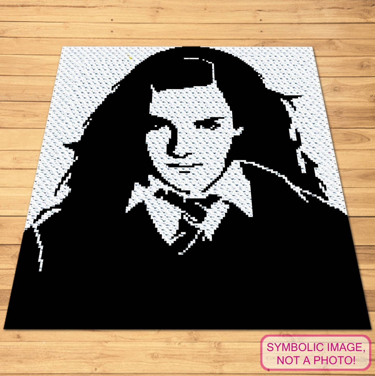 Harry Potter Patterns - Crochet Celebrity Emma Watson, is a Crochet BUNDLE, a Graph Pattern with Written Instructions for a C2C Crochet Blanket Pattern, and a Tapestry Crochet Pillow; PDF Digital Files. Click to learn more!