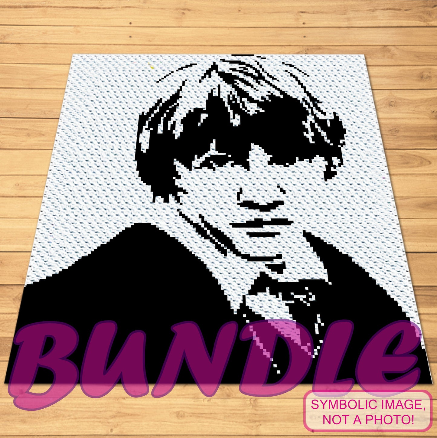Harry Potter Patterns - Ron Weasley - Crochet Celebrity Rupert Grint, is a Crochet BUNDLE, a Graph Pattern with Written Instructions for a C2C Crochet Blanket Pattern, and a Tapestry Crochet Pillow; PDF Digital Files. Click to learn more!